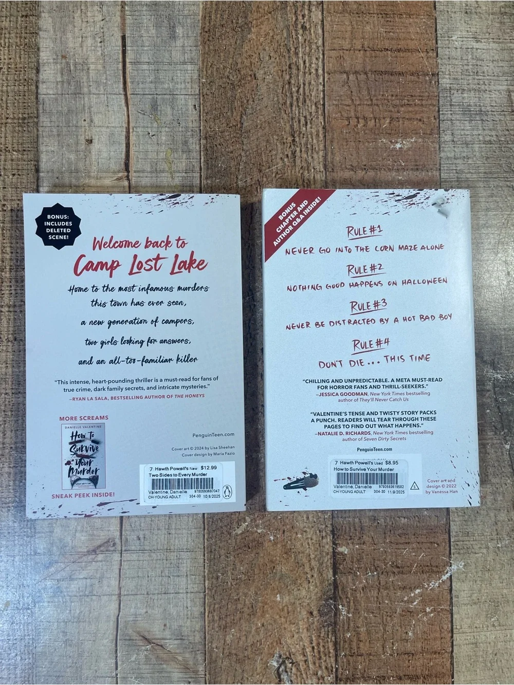 Two Sides to Every Murder & How to Survive Your Murder Book Bundle Paperbacks